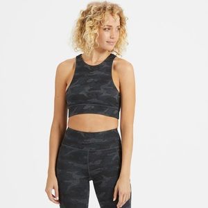 Elevation Bra Black Camo Vuori